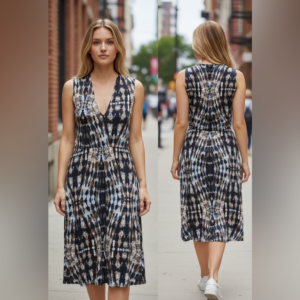 NWT Tie-Dye Sleeveless Dress